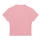 Stilled Wave Slim-Fit Mock Neck Top