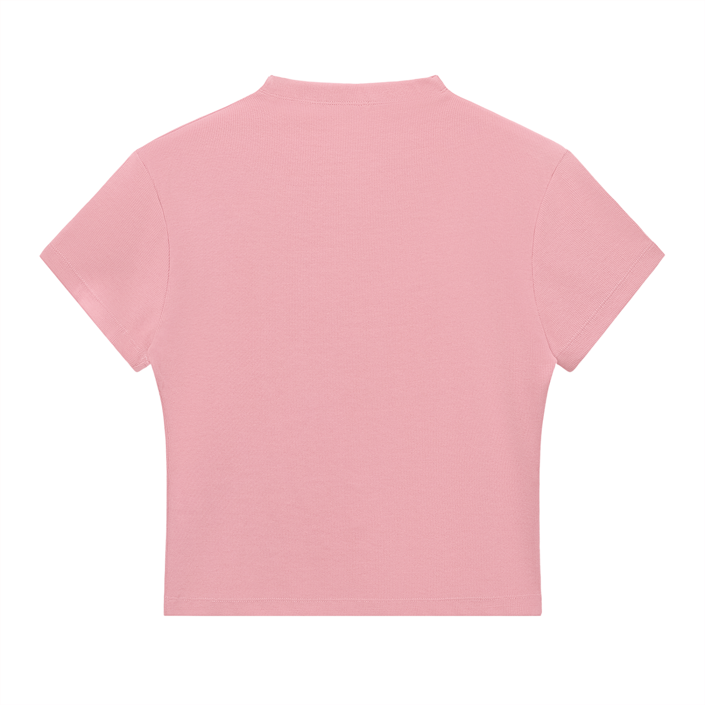 Stilled Wave Slim-Fit Mock Neck Top