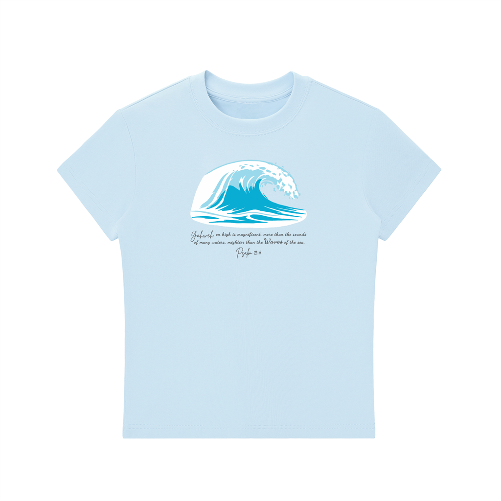 Wave Slim-Fit Women's Crewneck Tee