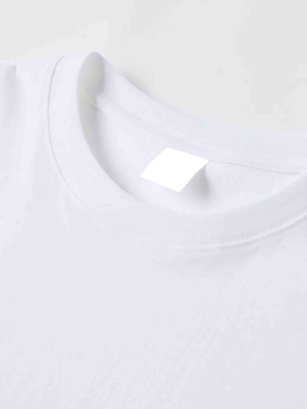 Premium Drop Shoulder Logo Tee