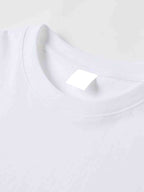 Premium Drop Shoulder Logo Tee